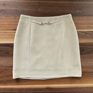 Tan Mini Skirt